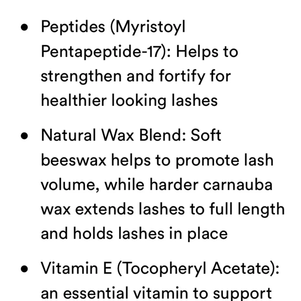 ✨HP✨ GrandeMASCARA Waterproof Conditioning Peptide Black Mascara .15 oz